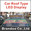 Taxi Roof Type LED Display, Support Alarm Message Played by Emergency Button From Brandoo